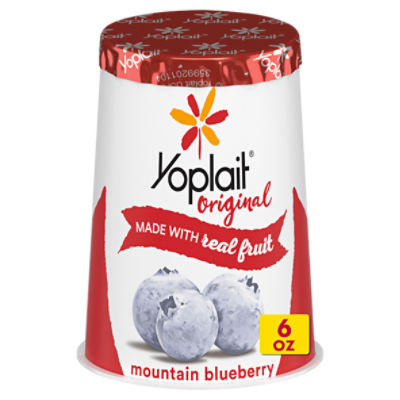 Yoplait Original Mountain Blueberry Low Fat Yogurt, 6 oz The Fresh Grocer