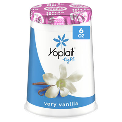 Yoplait Light Very Vanilla Fat Free Yogurt, 6 oz