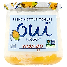 Oui Yogurt, Mango French Style, 5 Ounce