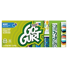Go-Gurt Berry, Low Fat Yogurt, 16 Ounce