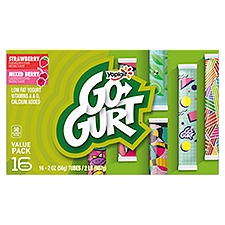 Yoplait Go-Gurt Star Wars Low Fat Yogurt Variety Pack, 32 Ounce