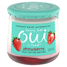 Oui by Yoplait Strawberry Coconut Dairy Alternative, 5 oz