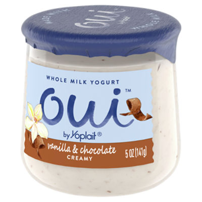Oui by Yoplait Vanilla Whole Milk French Style Yogurt Jars, 4 ct