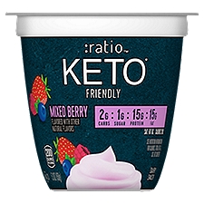Ratio Keto Friendly Mixed Berry Dairy Snack, 5.3 oz