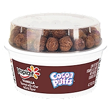Yoplait Cocoa Puffs Vanilla Low Fat Yogurt, 4.27 oz