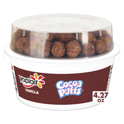 Yoplait Cocoa Puffs Vanilla Low Fat Yogurt, 4.27 oz