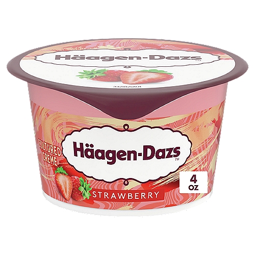 Häagen-Dazs Strawberry Cultured Crème, 4 oz