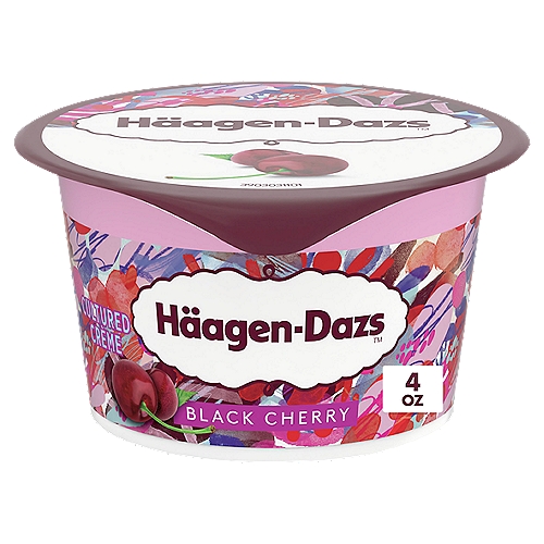 Häagen-Dazs Black Cherry Cultured Creme, 4 oz
