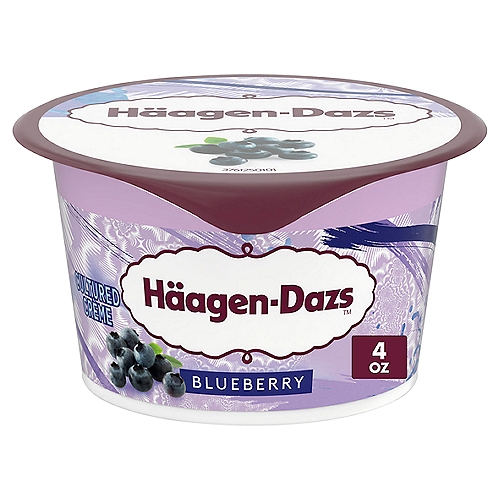Häagen-Dazs Blueberry Cultured Crème, 4 oz