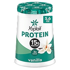 Yoplait Protein Vanilla Dairy Snack, 5.6 oz, 5.6 Ounce