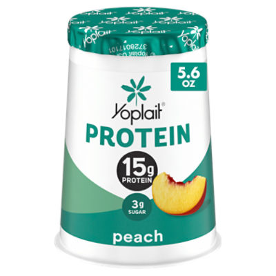 Yoplait Protein Peach Dairy Snack, 5.6 oz