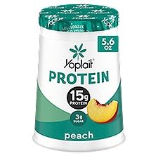 Yoplait Protein Peach Dairy Snack, 5.6 oz, 5.6 Ounce