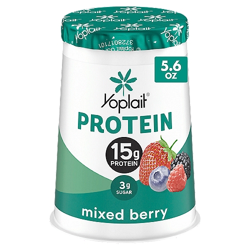 Yoplait Protein Mixed Berry Dairy Snack, 5.6 oz