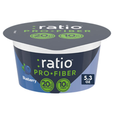 :ratio Pro-Fiber Blueberry Yogurt Cultured Dairy Snack, 5.3 oz