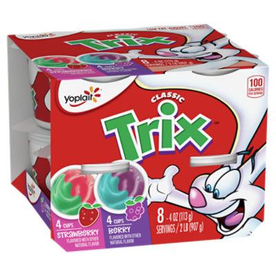 Yoplait Disney Moana Berry and Strawberry, Low Fat Yogurt