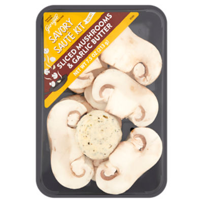 Giorgio Sliced Mushrooms & Garlic Butter Savory Saute Kit, 7.5 oz