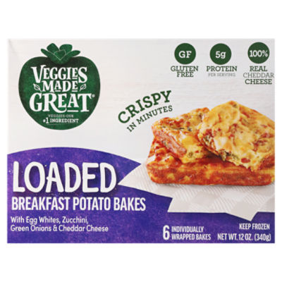 Veggies Made Great Loaded Breakfast Potato Bakes, 6 count, 12 oz