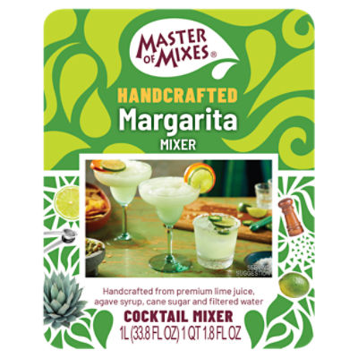 Master of Mixes Handcrafted Margarita Cocktail Mixer, 33.8 fl oz