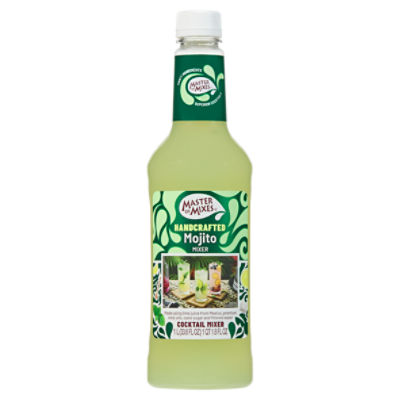 Master of Mixes Handcrafted Mojito Cocktail Mixer, 33.8 fl oz