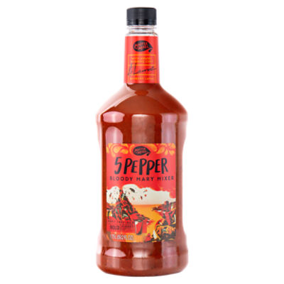 Master of Mixes 5 Pepper Bloody Mary Mixer, 59.2 fl oz