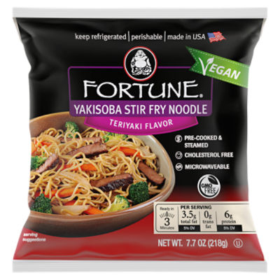 Fortune Teriyaki Flavor Yakisoba Stir Fry Noodle, 7.7 oz - ShopRite