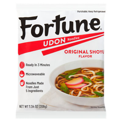 Fortune Original Shoyu Flavor Udon Noodles, 7.34 oz ShopRite