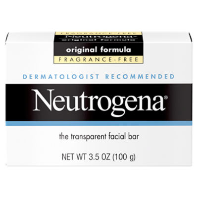 Neutrogena The Transparent Facial Bar, 3.5 oz
