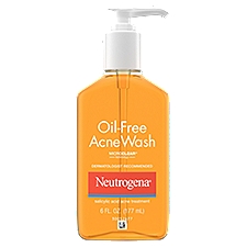 Neutrogena Oil-Free, Acne Wash, 6 Fluid ounce