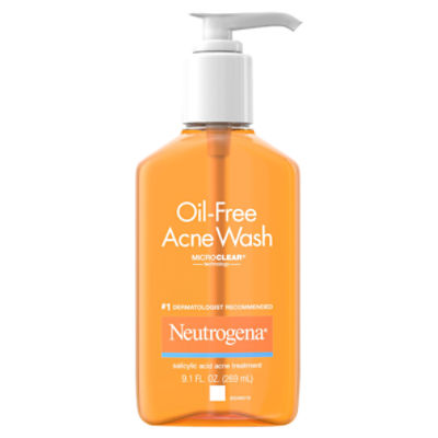 Neutrogena Oil-Free Acne Wash, 9.1 fl oz, 9.1 Fluid ounce