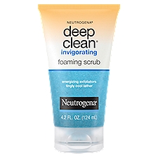 Neutrogena Deep Clean Invigorating Foaming Scrub, 4.2 fl oz