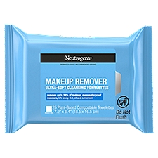 Makeup Remover Cleansing Towelettes, 25 Count