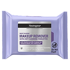 Makeup Remover Cleansing Towelettes Night Calming, 25 Each