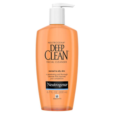 Neutrogena Deep Clean Facial Cleanser, 6.7 fl oz, 6.7 Fluid ounce