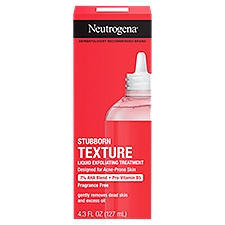 Neutrogena Stubborn Texture Liquid Exfoliating Treatment, 4.3 fl oz