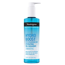 Neutrogena Hydro Boost with Hyaluronic Acid Hydrating Gel Cleanser, 7.8 fl oz