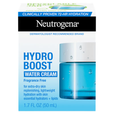 Neutrogena Hydro Boost Water Cream, Fragrance Free, 1.7 fl oz