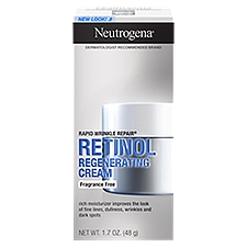 Neutrogena Rapid Wrinkle Repair Fragrance Free Regenerating Cream, 1.7 oz