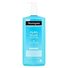 Neutrogena Hydro Boost Sensitive & Dry Skin, Body Gel Cream, 16 Ounce