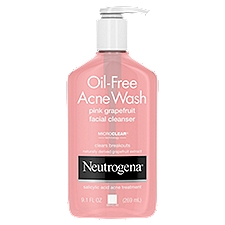 NEUTROGENA Facial Cleanser - Pink Grapefruit, 9.1 Fluid ounce