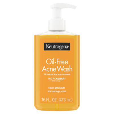 Neutrogena Oil-Free Acne Wash, 16 fl oz