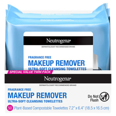 Makeup Remover Cleansing Towelettes, 50 Each