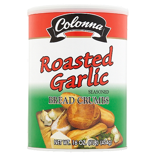 Colonna Roasted Garlic Seasoned Bread Crumbs, 16 oz