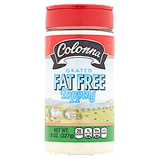Colonna Grated Fat Free Topping, 8 oz, 8 Ounce