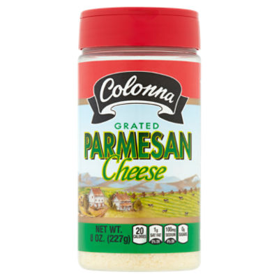 Colonna Grated Parmesan Cheese, 8 oz