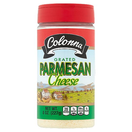 Colonna Grated Parmesan Cheese, 8 oz