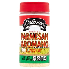 Colonna Grated Parmesan & Romano Cheese, 8 oz, 8 Fluid ounce