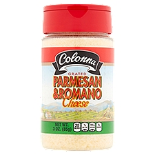 Colonna Grated Parmesan & Romano, Cheese, 3 Ounce