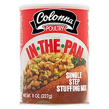 Colonna Stuffing Mix, Poultry In-The-Pan Single Step, 8 Ounce