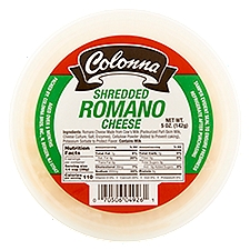Colonna Shredded Romano Cheese, 5 oz