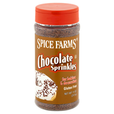 Spice Farms Chocolate Sprinkles, 11 oz